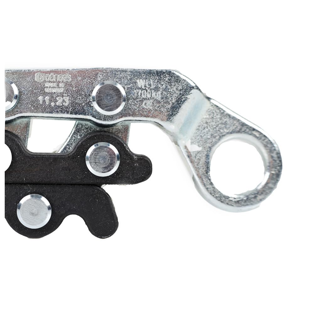 Dönges Abrazaderas tensoras de Cuerda 16-70 mm², diámetro 4-12 mm para Cables de Acero 12528, tamaño de Ojos: 27 mm/Carga de Rotura: 4500 kg/Capacidad de Carga: 1700 kg