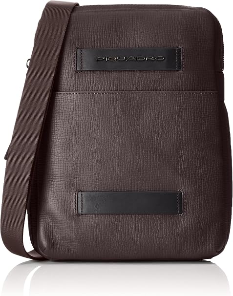 Piquadro Borsello Collezione Cross Borsa Messenger, Pelle, Testa di Moro,  27 cm : Amazon.it: Valigeria