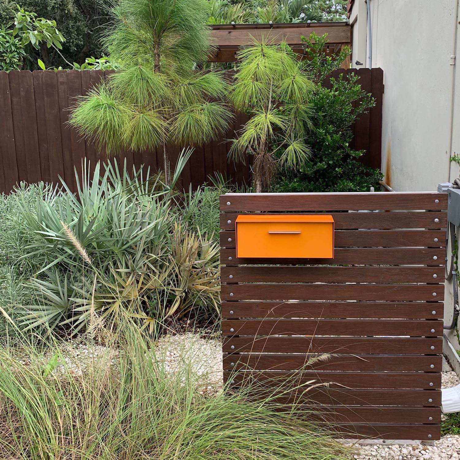 modbox USA Mid Century Wall Mounted Mailbox Custom Color Combo with Letter Tray - 12 Color Options