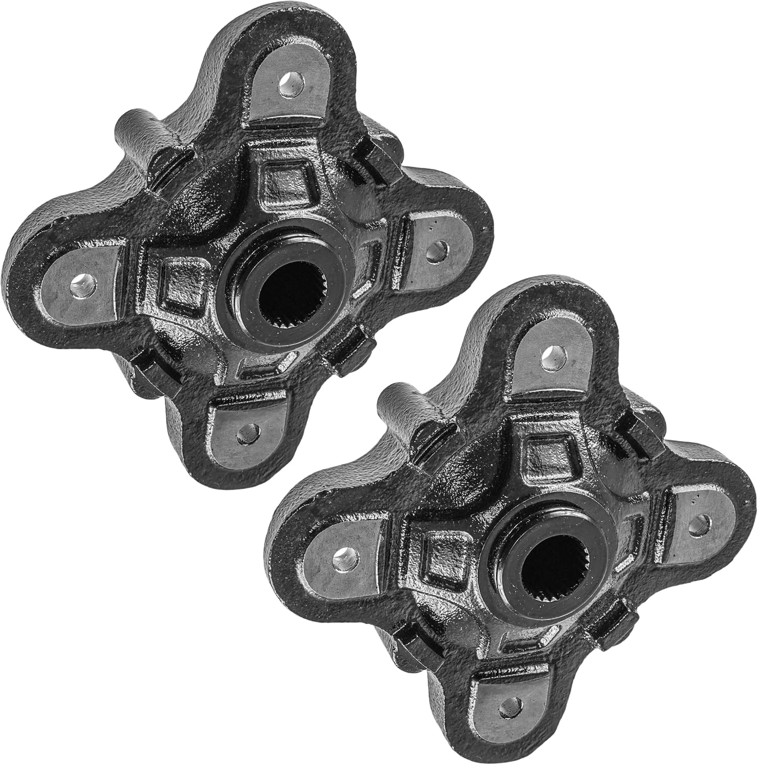 Caltric 2x Rear Wheel Hub compatible with Polaris Ranger Crew 570 2014-2022 / RZR 570 Premium 2021