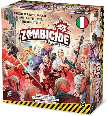Asmodee – ZOMBICIDE: SECONDA EDIZIONE – Gioco da Tavolo Collaborativo – Gioco Base – 1-6 Giocatori – 14+ Anni – Edizione in Italiano