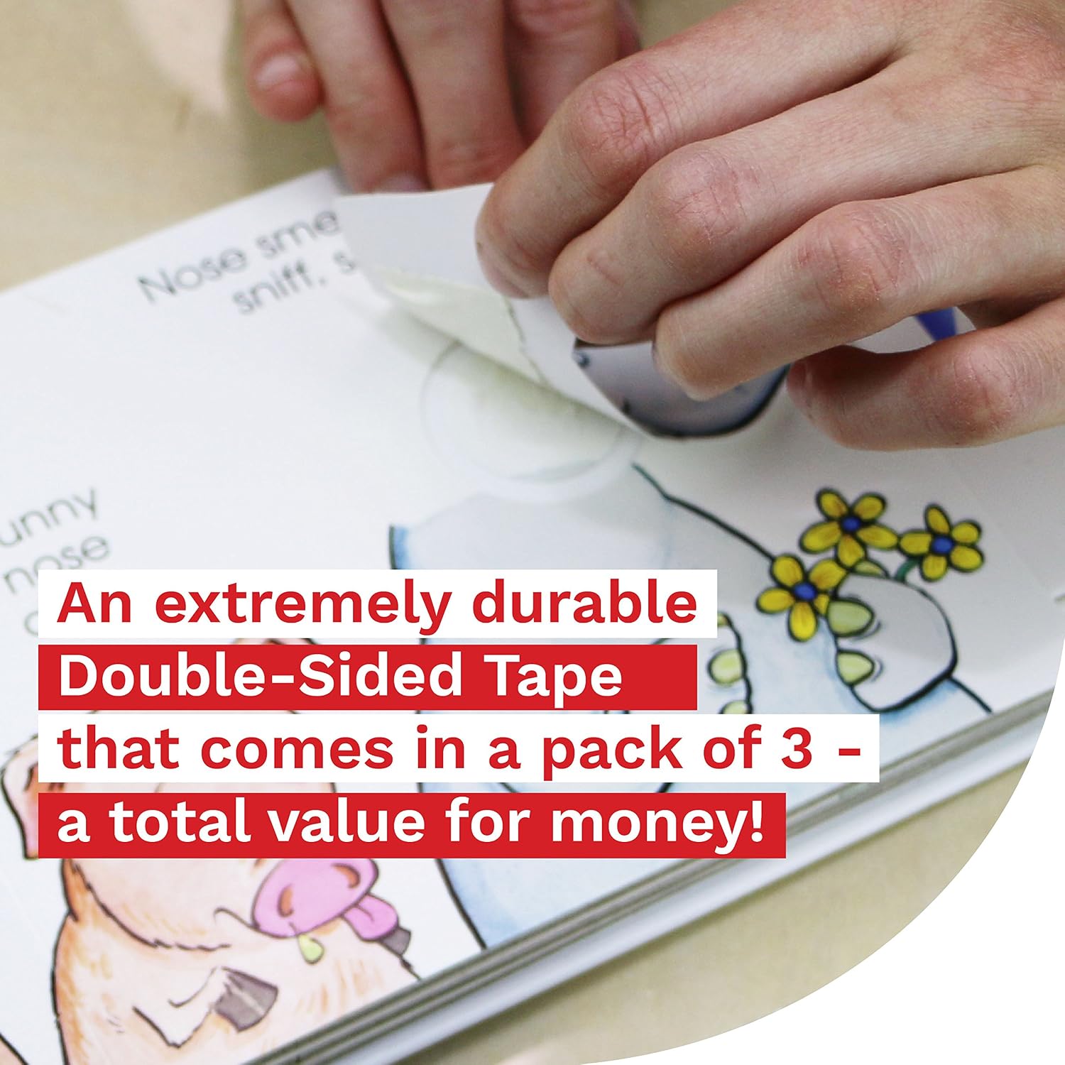 80% оƒƒ Dіѕсоunt XFasten Double Sided Tape, Removable, 3/4-Inch by 20-Yards, Pack of 3, Ideal as a Gift Wrap Tape, Holding Carpets, and Woodworking Buу 2 gеt 3 XFasten Double Sided Tape, Removable, 3/4-Inch by 20-Yards, Pack of 3, Ideal as a Gift Wrap Tape, Holding Carpets, and Woodworking