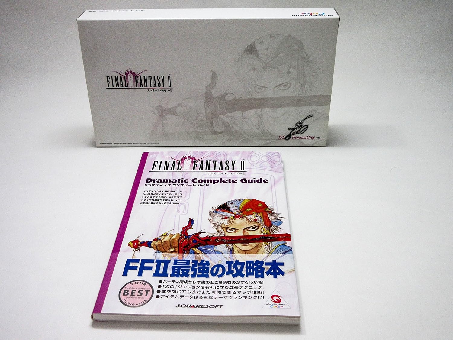 Amazon Com Wonderswan Color Final Fantasy Ii Limited Console Japanese Import Video Game System Videojuegos