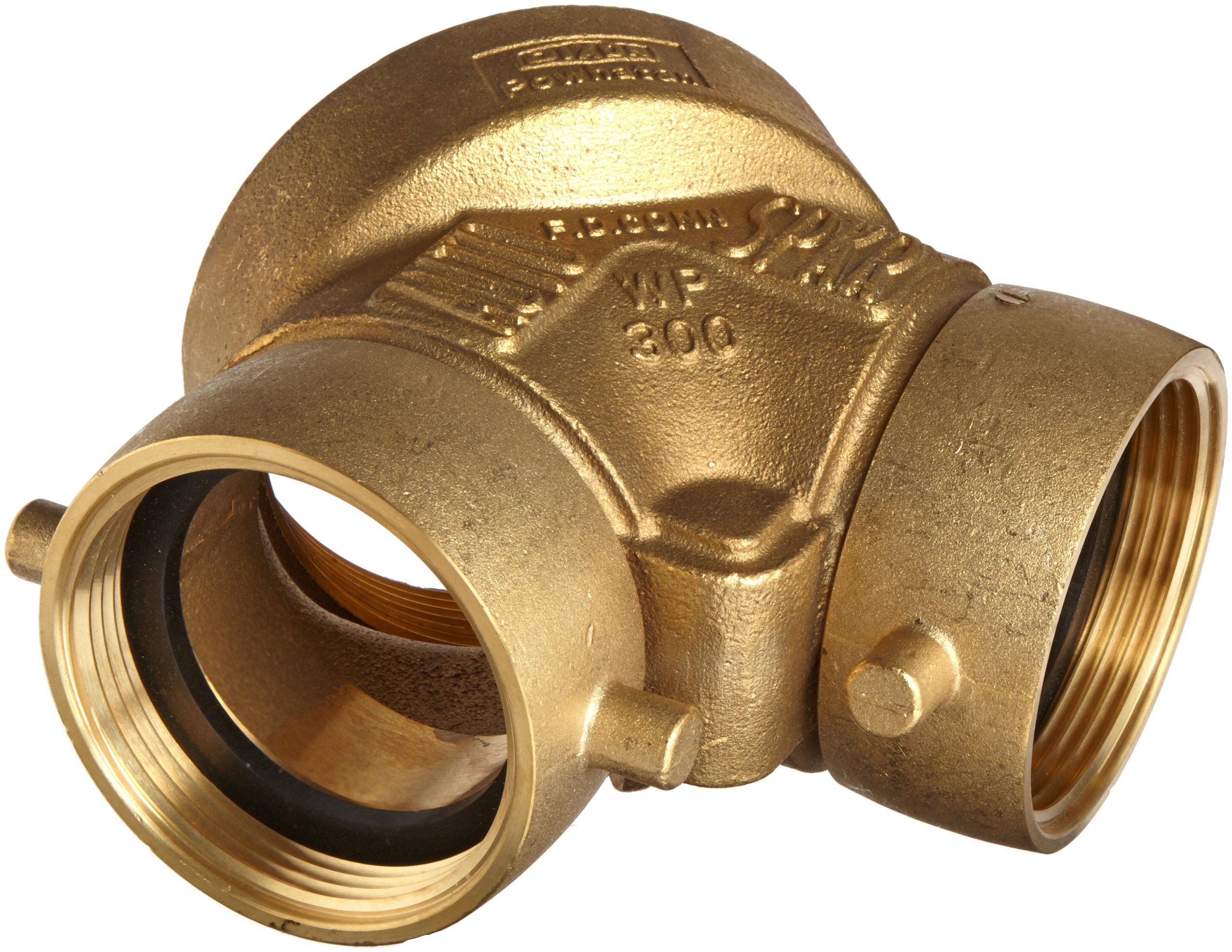 Dixon Valve SCS4025F Cast Brass Single Clapper Siamese Fire