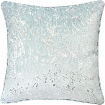 Satin Jacquard Throw Pillow Cover,Silk Series Large Sofa Couch Cushion Decorative Pillow Case 20 x 20 Inch, Cover Only ... Seaspray