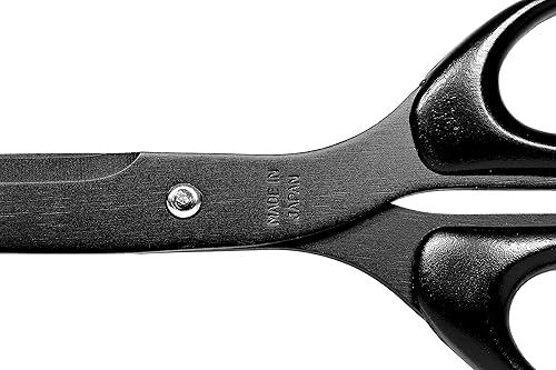 Miniatura 5 de Seki - Tijeras japonesas multiusos japonesas, con revestimiento de flúor de 3.5 pulgadas, hoja de acero inoxidable, tijeras de oficina para cortar