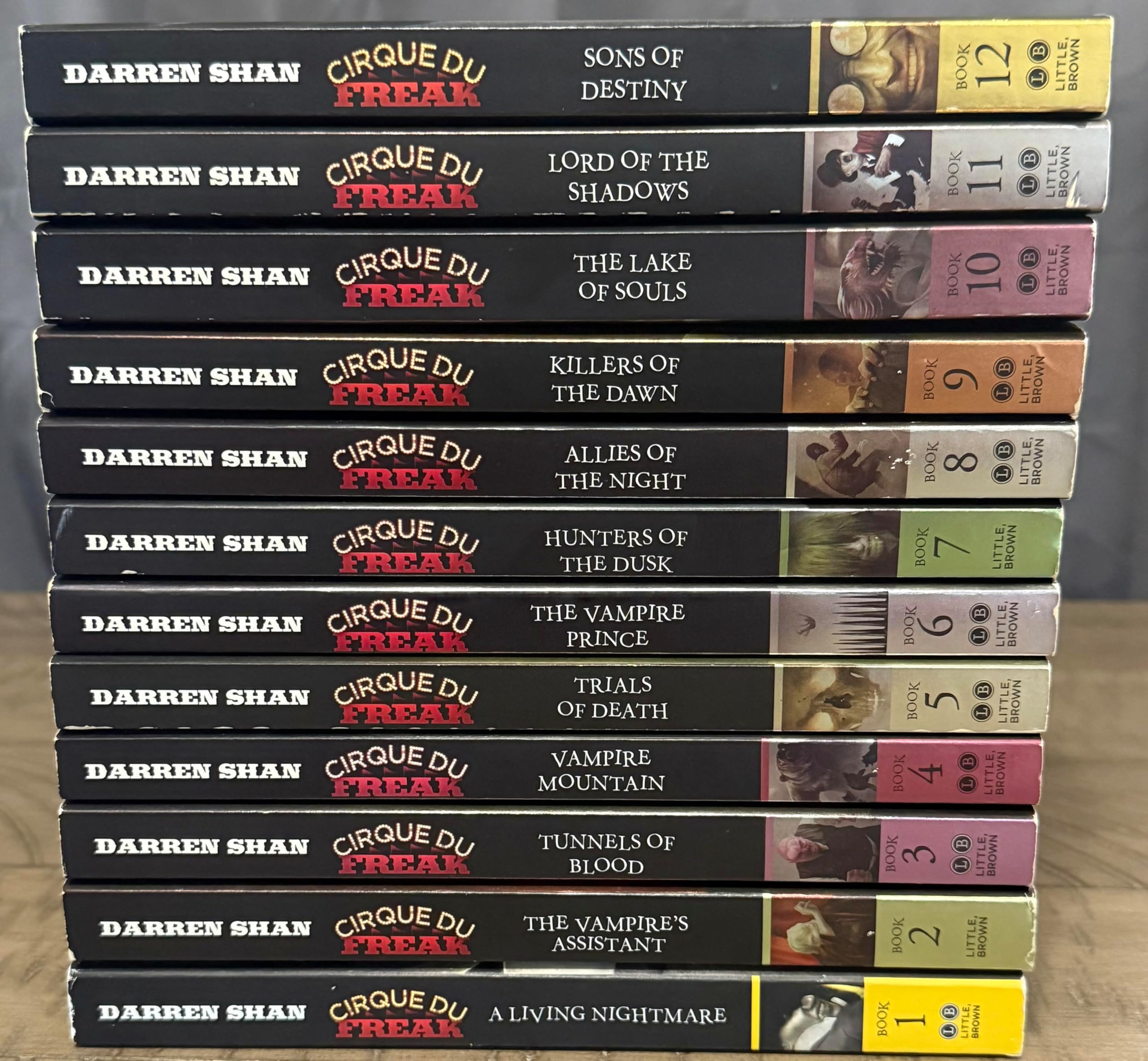 Cirque Du Freak Series - Complete 12 Book Collection - Kille Paperback
