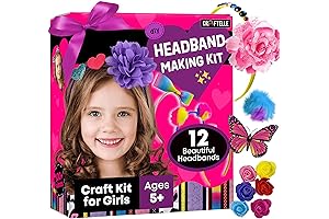 Headband Magic Band Making Kit for Girls Ages 5-9