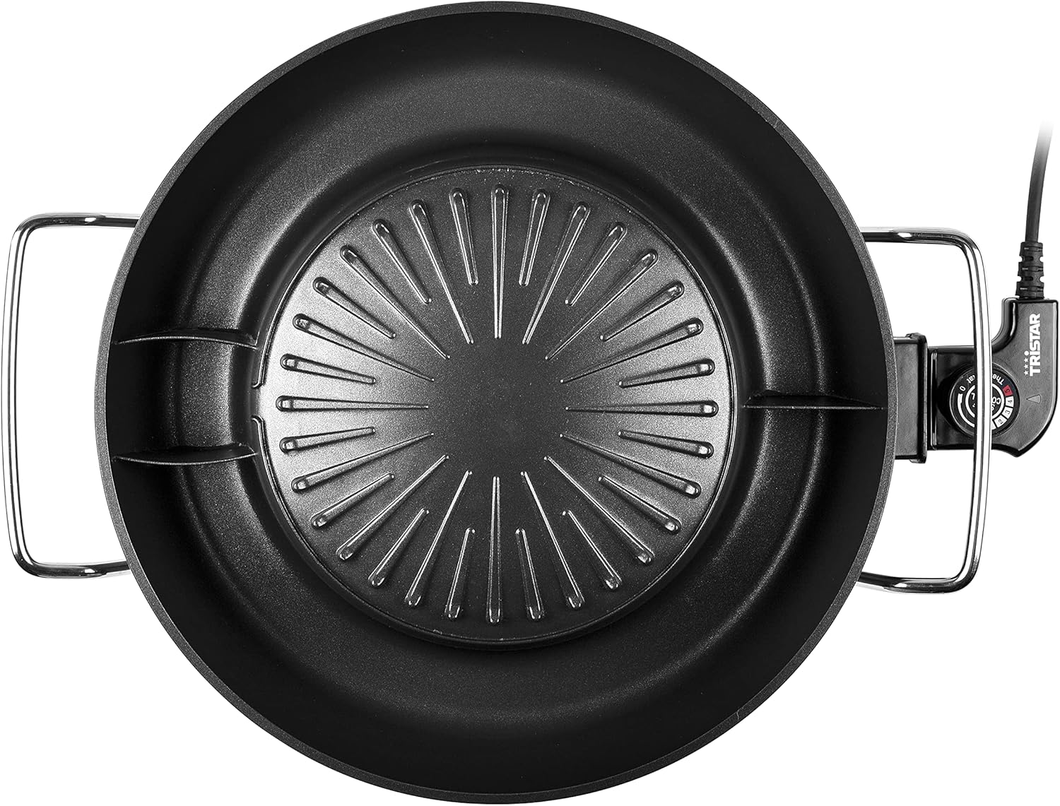 Tristar PZ-9131 Korean Hot Pot Barbecue Kitchen Appliances, Accessories Included, 3 L, 4 People, 1 800 W