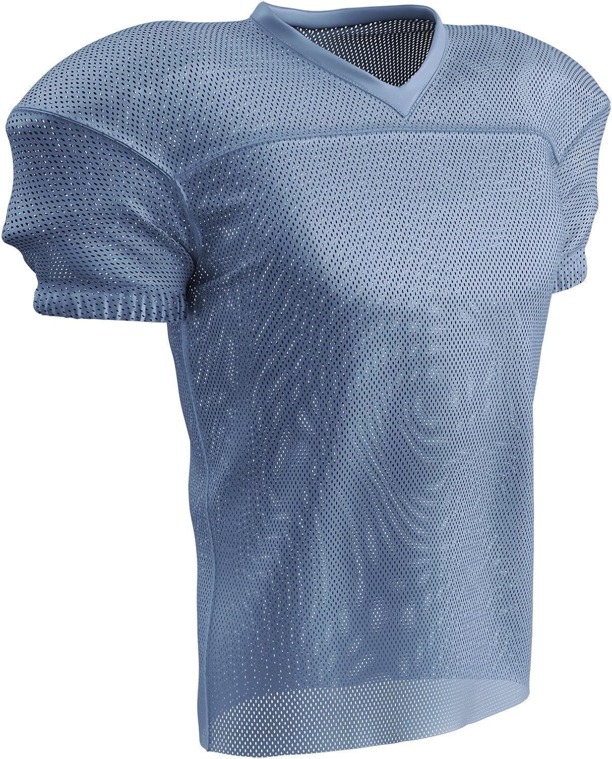 CHAMPRO Fire Football Jersey; Youth Light Blue : Sports & Outdoors