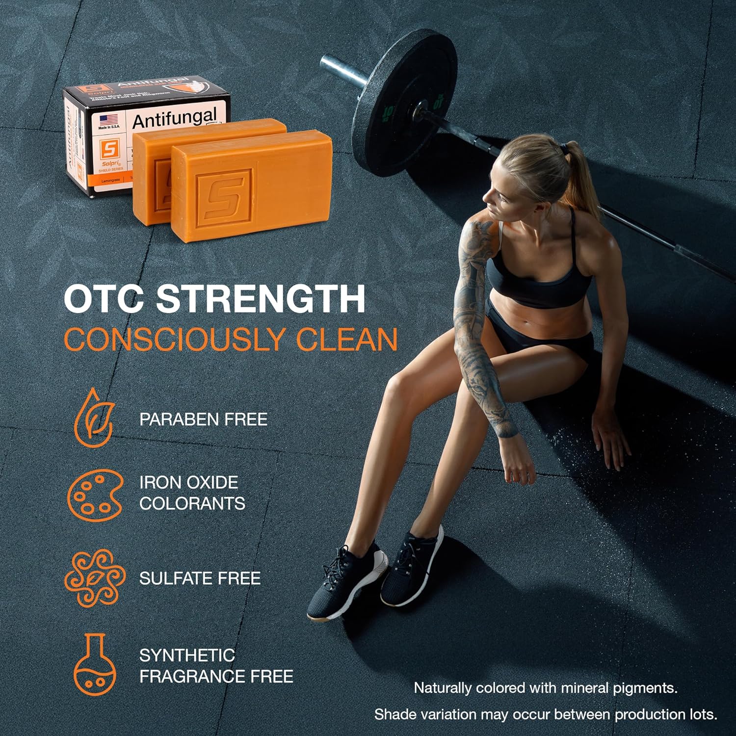 Shield 1% Clotrimazole Antifungal Soap Bar with Tea Tree Oil - Medicated Relief for Athletes Foot, Jock Itch, Ringworm - Foot Soap for Skin Fungus 4 oz (2-pack) - Image 3