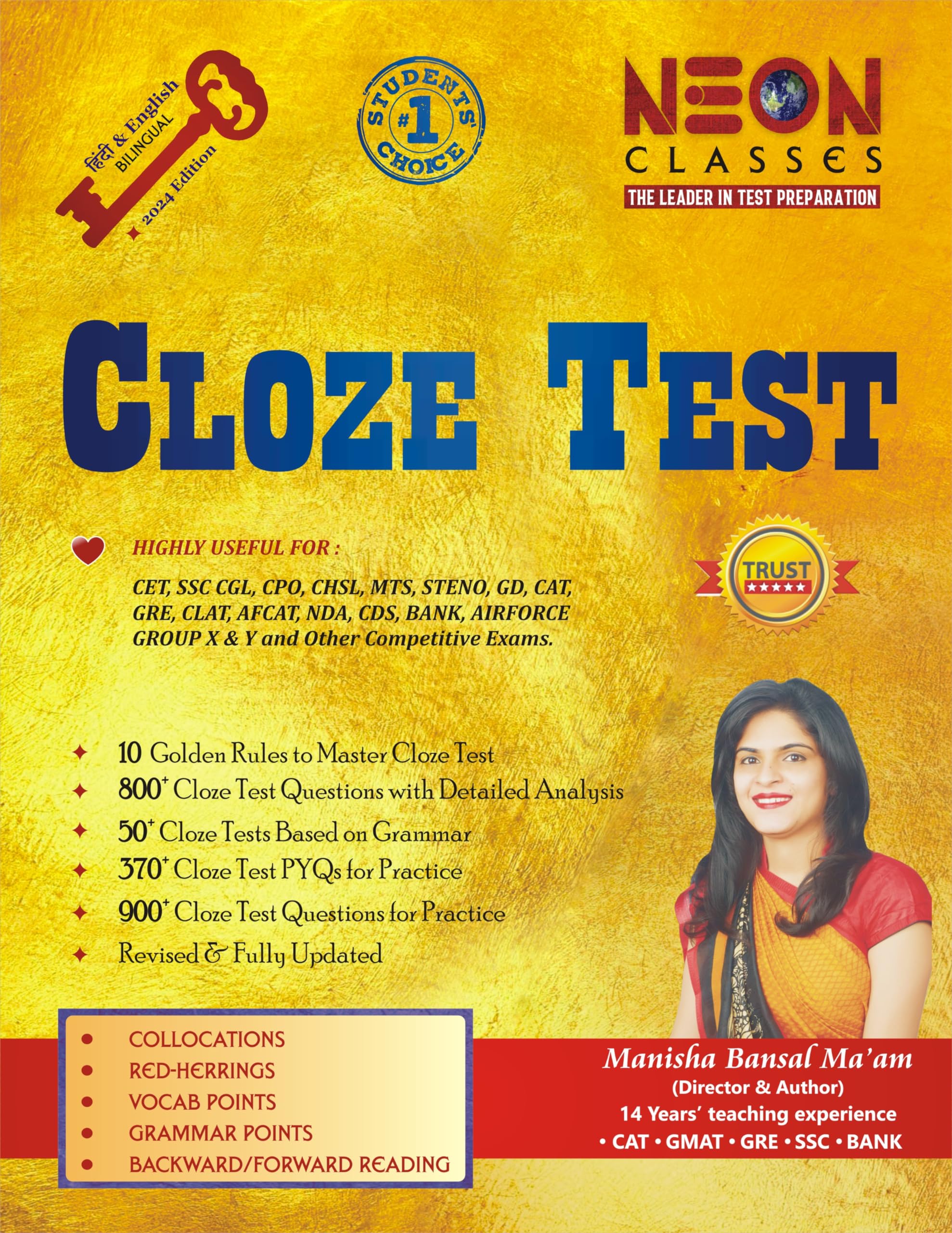 CLOZE TEST (Fully Revised) for SSC, Bank Exams & Other Competitive Exams