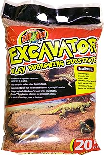 Zoo Med Laboratories Excavator Clay Burrowing Substrate, 20 lb