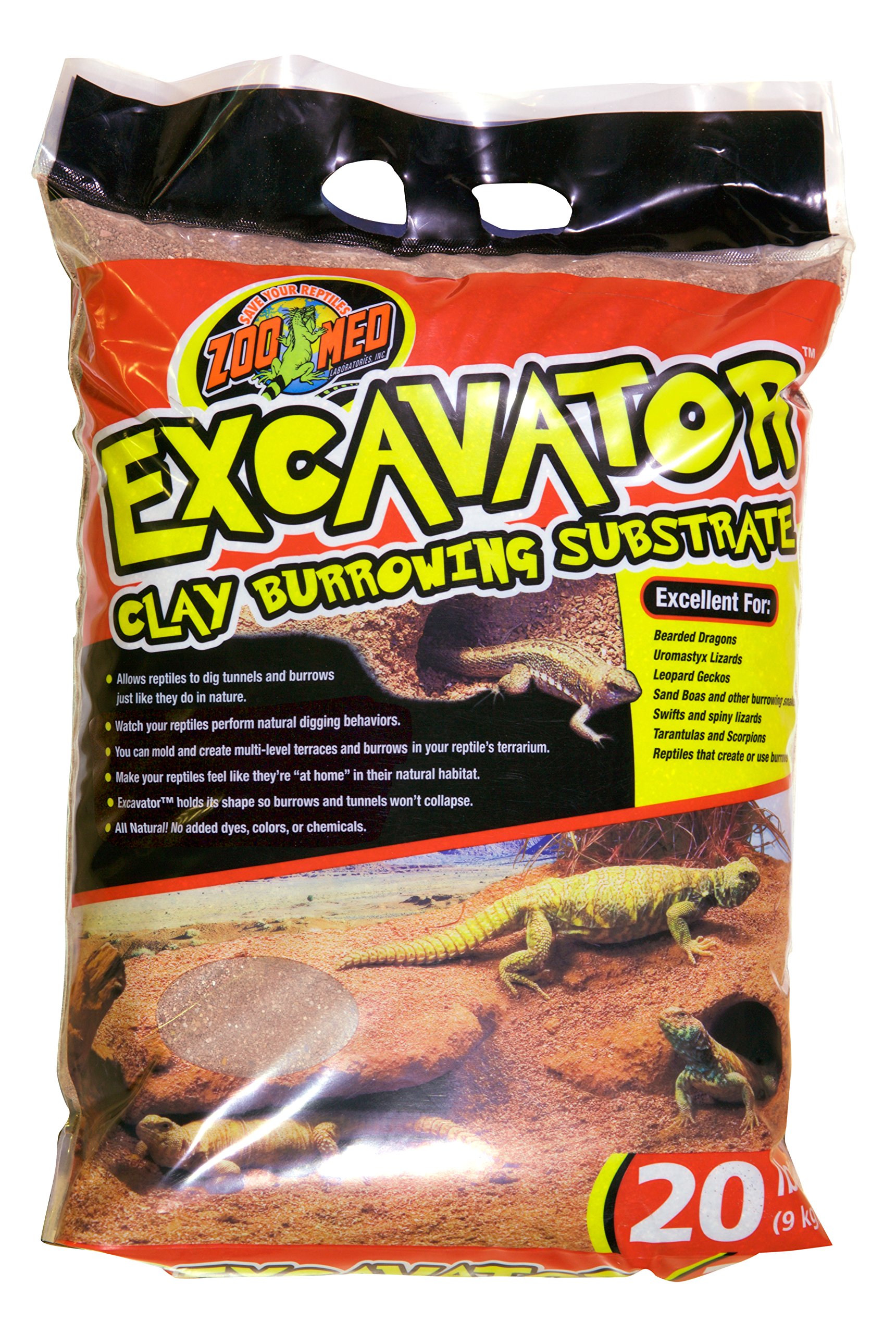 Zoo Med Laboratories 690108 Excavator Clay Burrowing Substrate