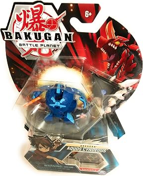 Bakugan, Aquos Cyndeous, 2" Tall Collectible Transforming Creature, for Ages 6 & Up