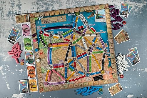 Miniatura 6 de Juego de mesa Asmodee Ticket to Ride San Francisco: aventura ferroviaria de ritmo rápido en la ciudad por The Bay! Divertido juego familiar para