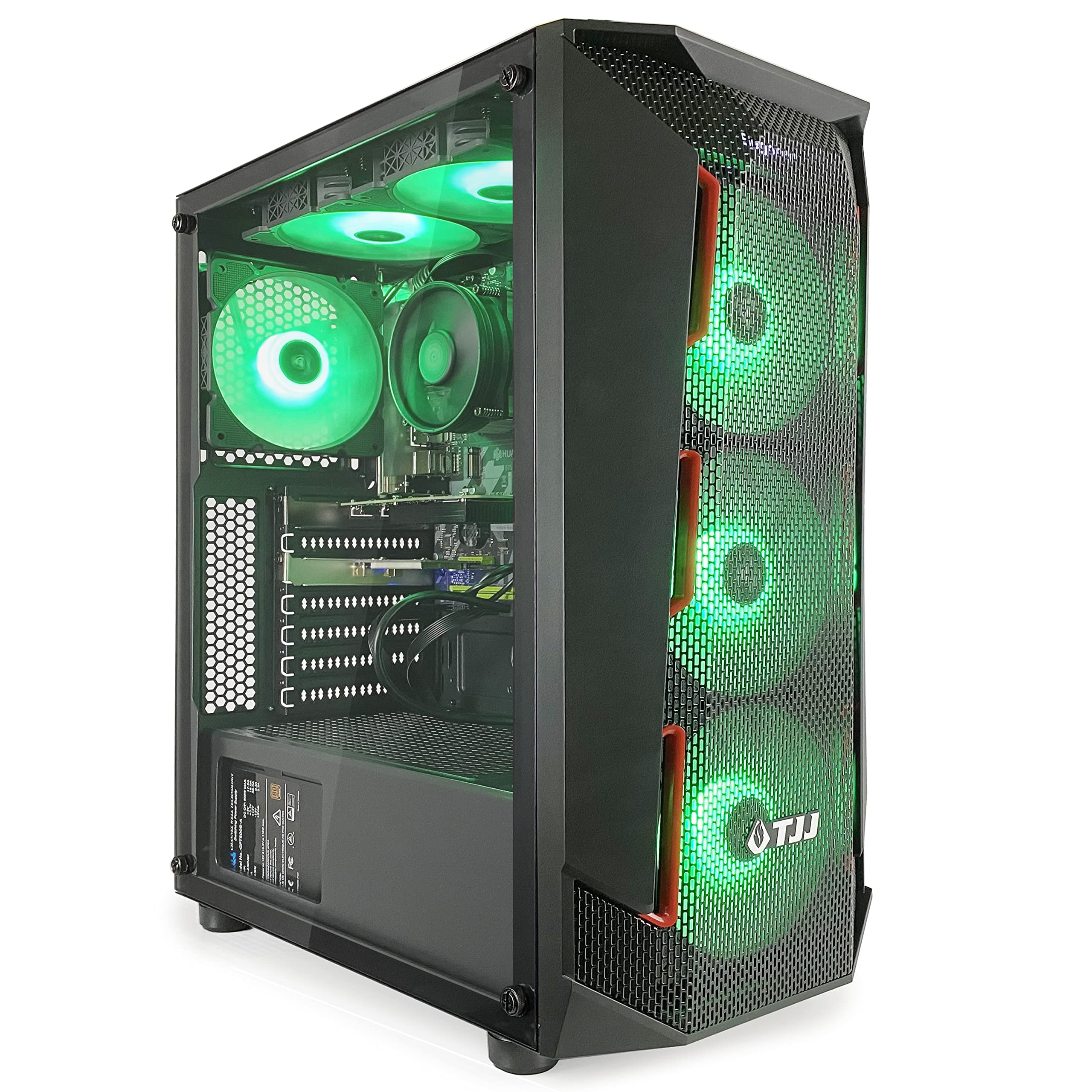 TJJ Snake Gaming PC Desktop Computer Intel i5 3.20GHz,16GB Ram,New 1TB M.2 SSD,Windows 10 Home,WiFi 