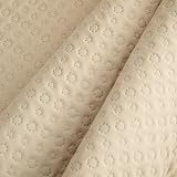 Todocama Housse de canapé d'angle Droite 200 cm, Protecteur rembourré piqué, Anti-acariens, Facile à Nettoyer (Beige Sable) - 5