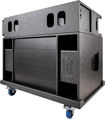 BASSBOSS Sublim8 Column PA Speaker w/ 18 Sub - Black