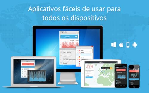 VPN - WiFi Veloz, Seguro e Ilimitado com VyprVPN
