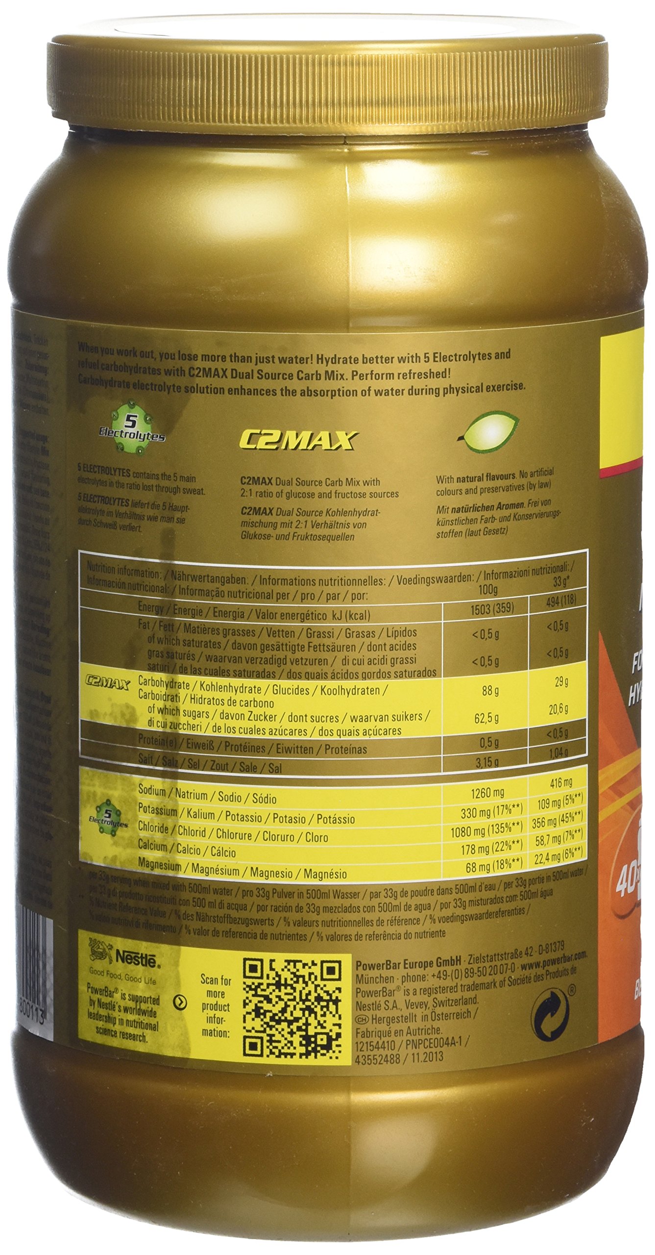 Powerbar Isoactive napój sportowy, pomarańczowy, 1320 g