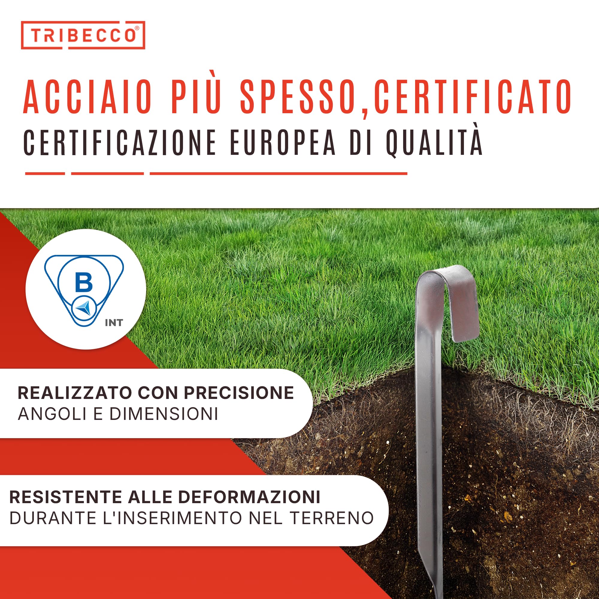 6 Ancoraggi A Terra 30cm Con Gancio A U - Per Trampolini, Tende E Teloni - Foto 13