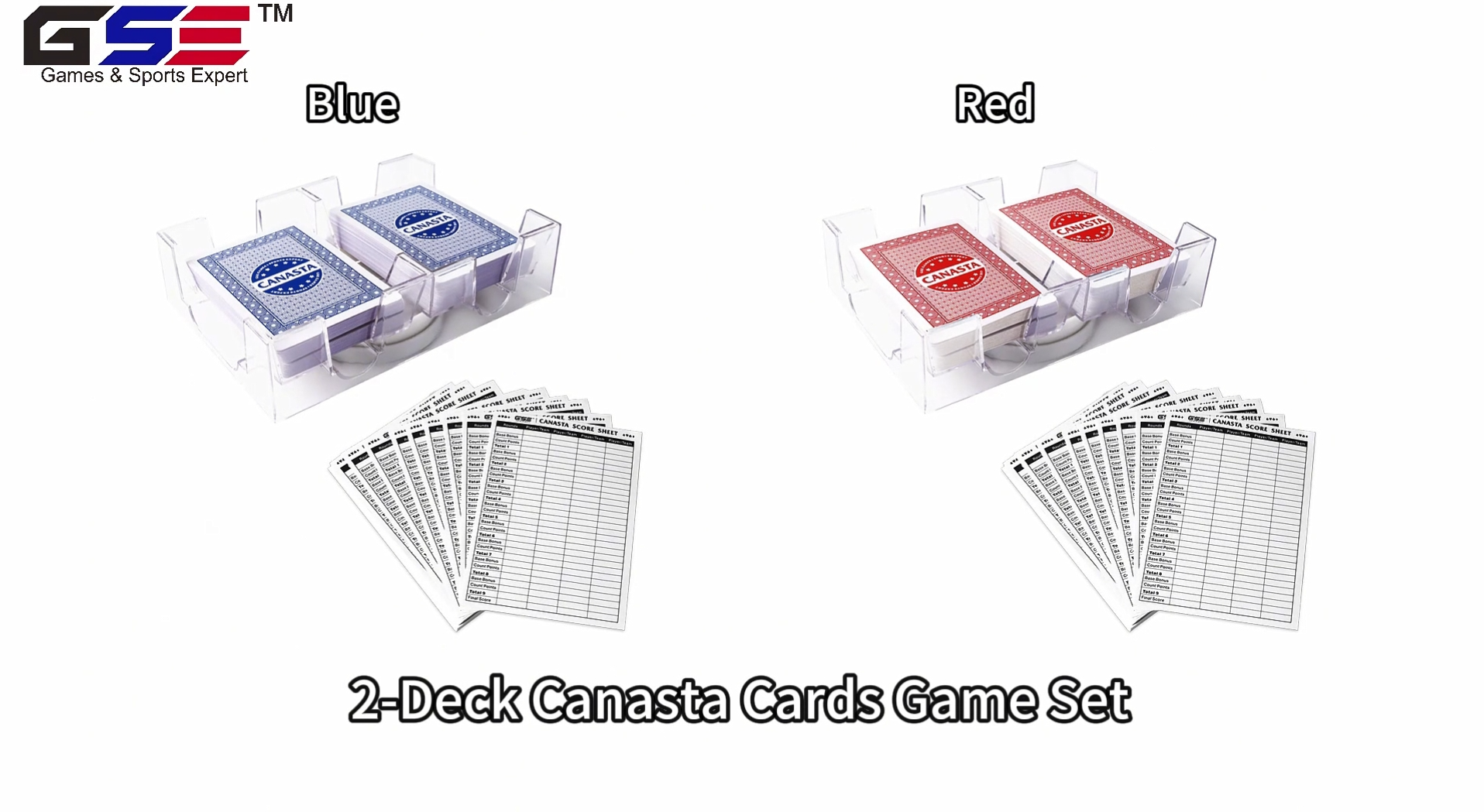 Amazon.com: GSE Games & Sports Expert Canasta Cards Game Set