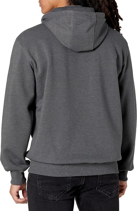 Carhartt Men's Paxton 1/4-Zip Sweatshirt, Carbon Heather, Large image 2