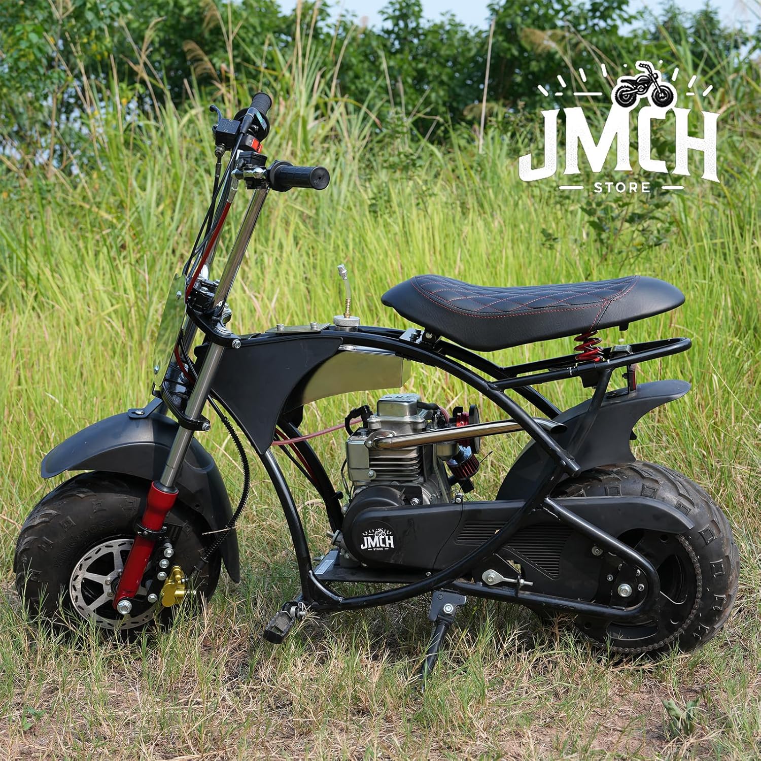 JMCHstore Mini Bike Seat Spring Suspension Modified Kit for Coleman B100 Mini Bike