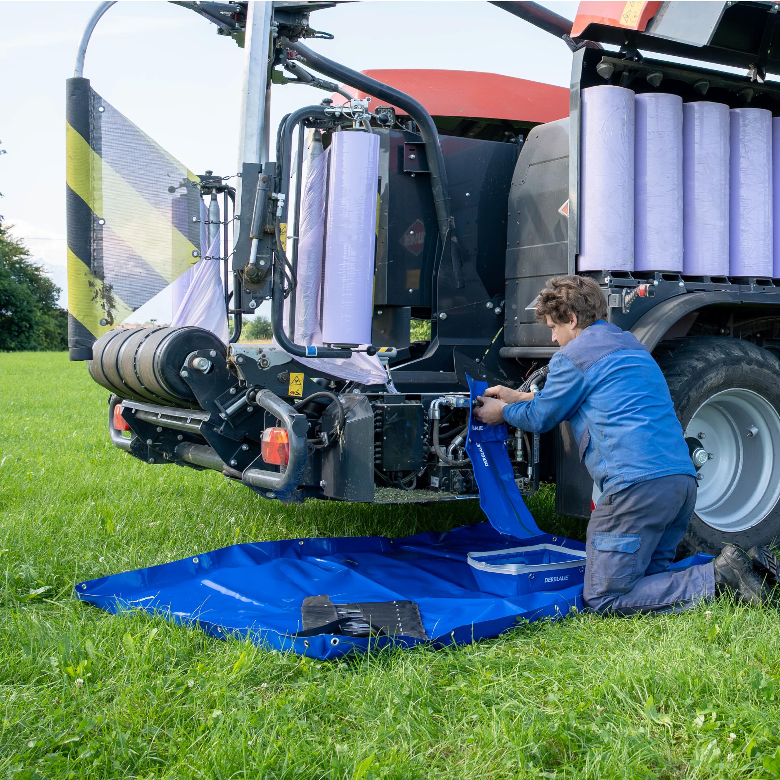 DERBLAUE® Kit de Service – Systèmes de récupération de liquides hautement flexibles – pour la récupération et le pompage des liquides dans les domaines de la construction