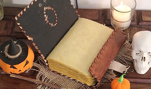Miniatura 6 de Libro de hechizos de Hocus Pocus, libros de hechizos de grimorio con hechizos reales, decoración de decoración de Halloween, libro de hechizos de
