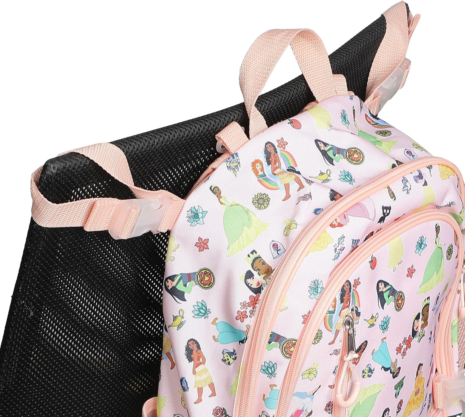 Disney Princesses 4-Piece 16" kids girls Adaptive Backpack & Lunch Box Combo Set