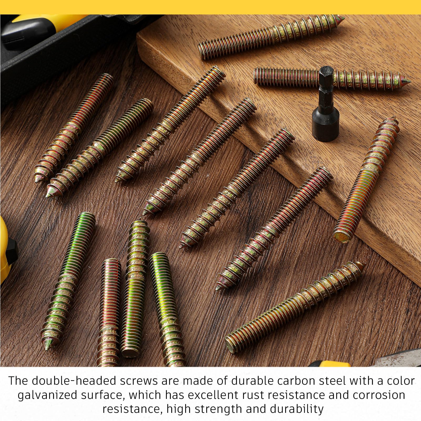 Hanger Bolts - 20 Pack with Driver -4