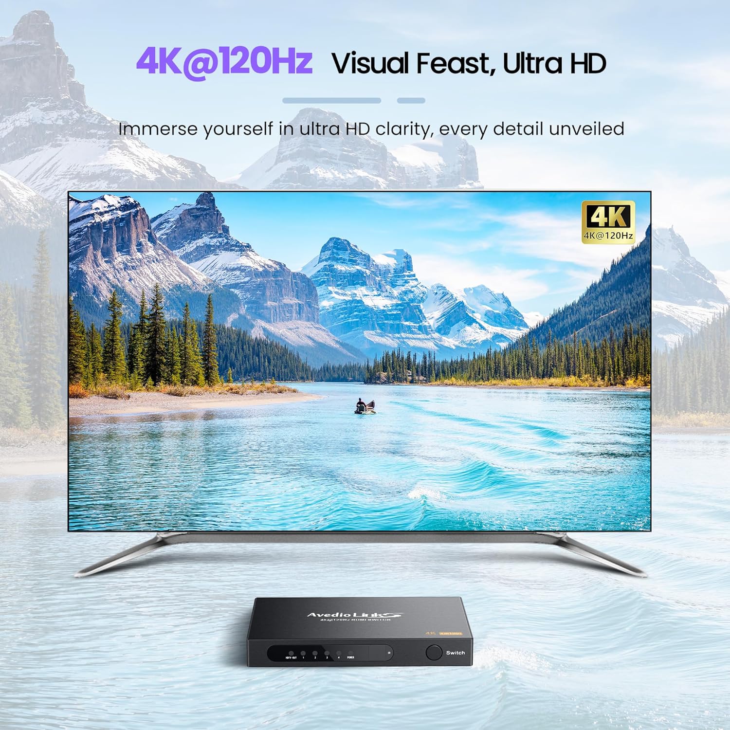 Visual representation of high-definition clarity