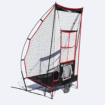 TAG Portable Football Kicking Net with Targets, Ball Catch and Travel Bag