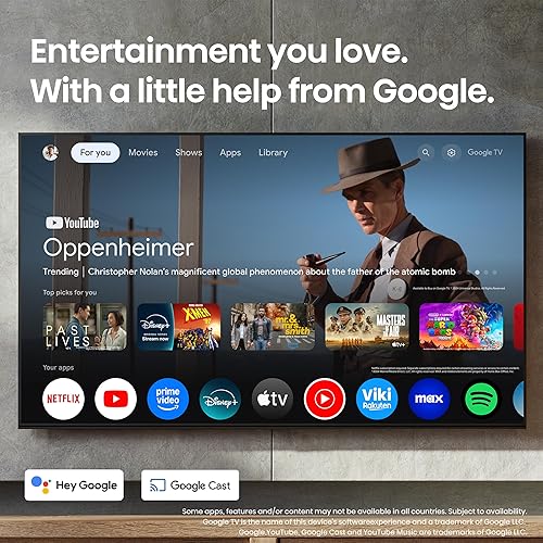 Miniatura 12 de Hisense Smart TV U7 Mini-LED ULED 4K UHD Premium Gaming Google, 65 pulgadas (65U75QG, Mod. 2025) QLED, Native 165Hz, VRR 288, hasta 3000 Nits,