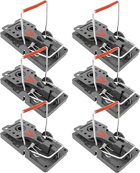 Victor M144 Instant Power-Kill Easy Set Rat Trap - 6 Reusable Rat Traps