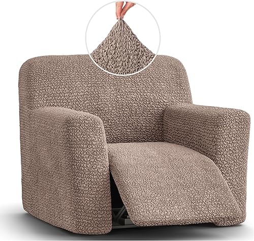 Paulato by GA.I.CO.- Funda elástica en dos direcciones para sofá, sillón y muebles, hecha en Italia, colección de microfibra, Tela, Capuccino