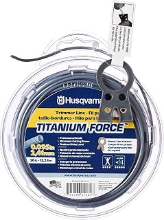 Husqvarna 639005101 Titanium Force String Trimmer Line .095-Inch by 50-Foot Donut