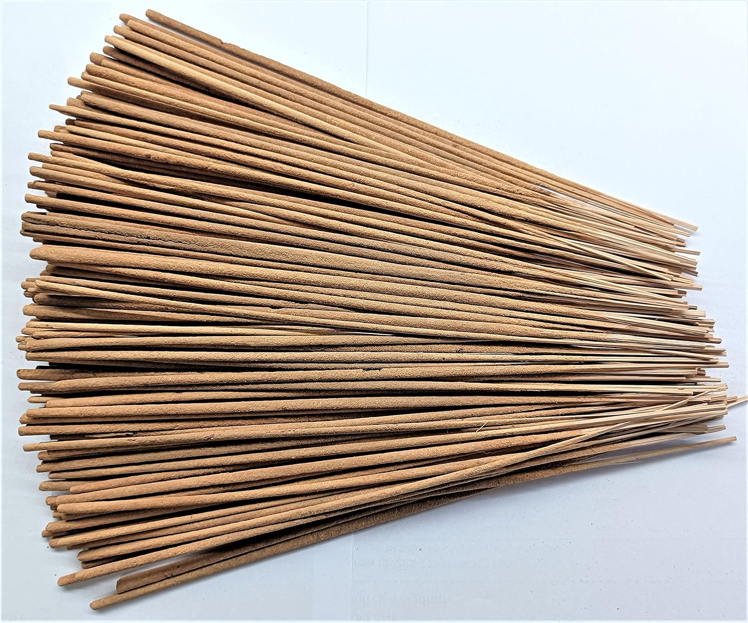 Raw unscented, uncoloured, plain Incense Sticks. (100 grams) Amazon