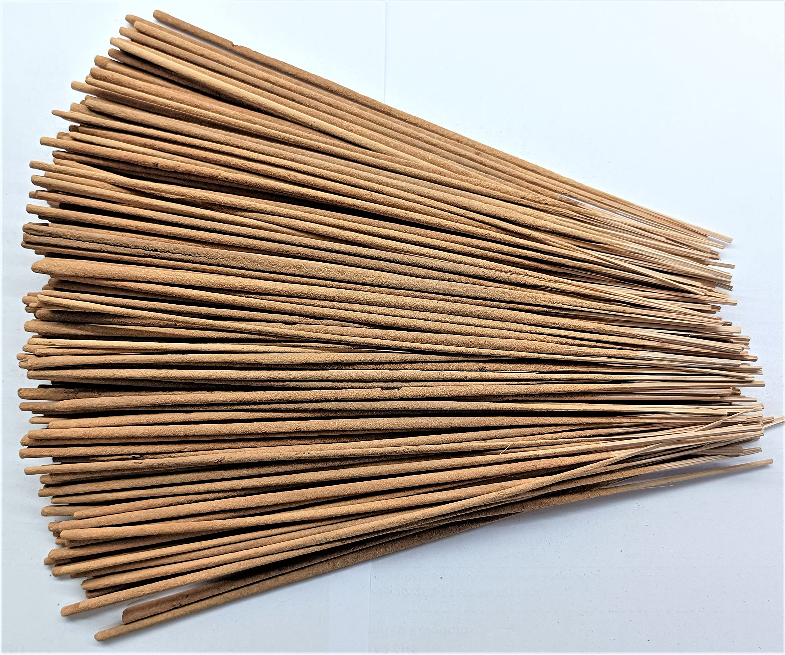 Fragrancia Raw Unscented, Uncoloured, Plain Incense Sticks. (100 Grams)