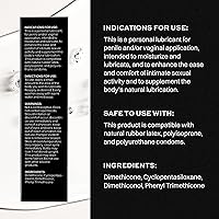 Vista 2 de Wet Platinum Lubricante íntimo a base de silicona Ultra suave, súper deslizante, hipoalergénico, rendimiento de larga duración, fórmula