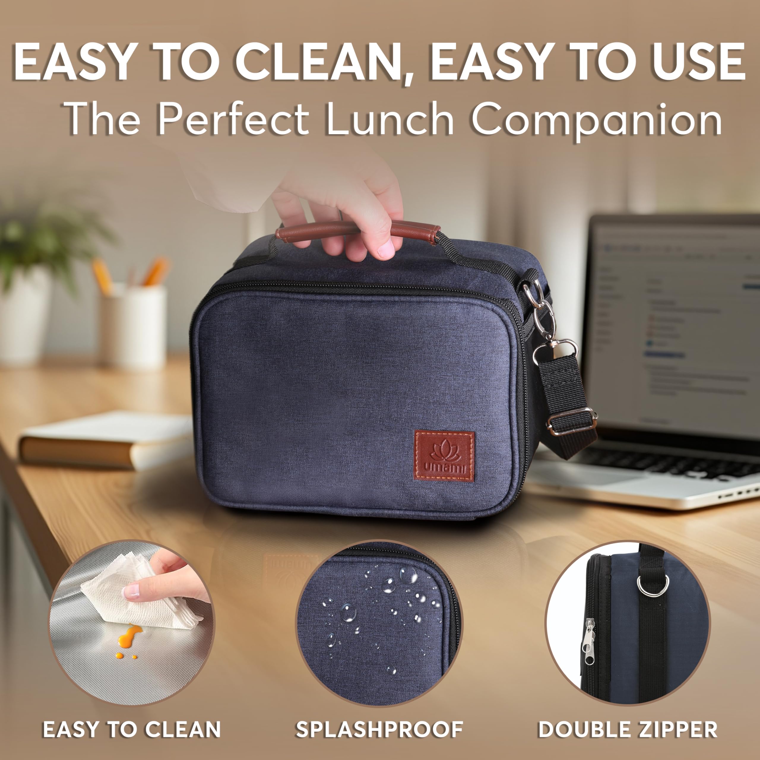 10L Geïsoleerde Lunchtas Lekvrije Koeltas Picknicktas Herbruikbare Lunchbox - Vrouwen... | bol 10L Geïsoleerde Lunchtas Lekvrije Koeltas Picknicktas Herbruikbare Lunchbox - Vrouwen... | bol