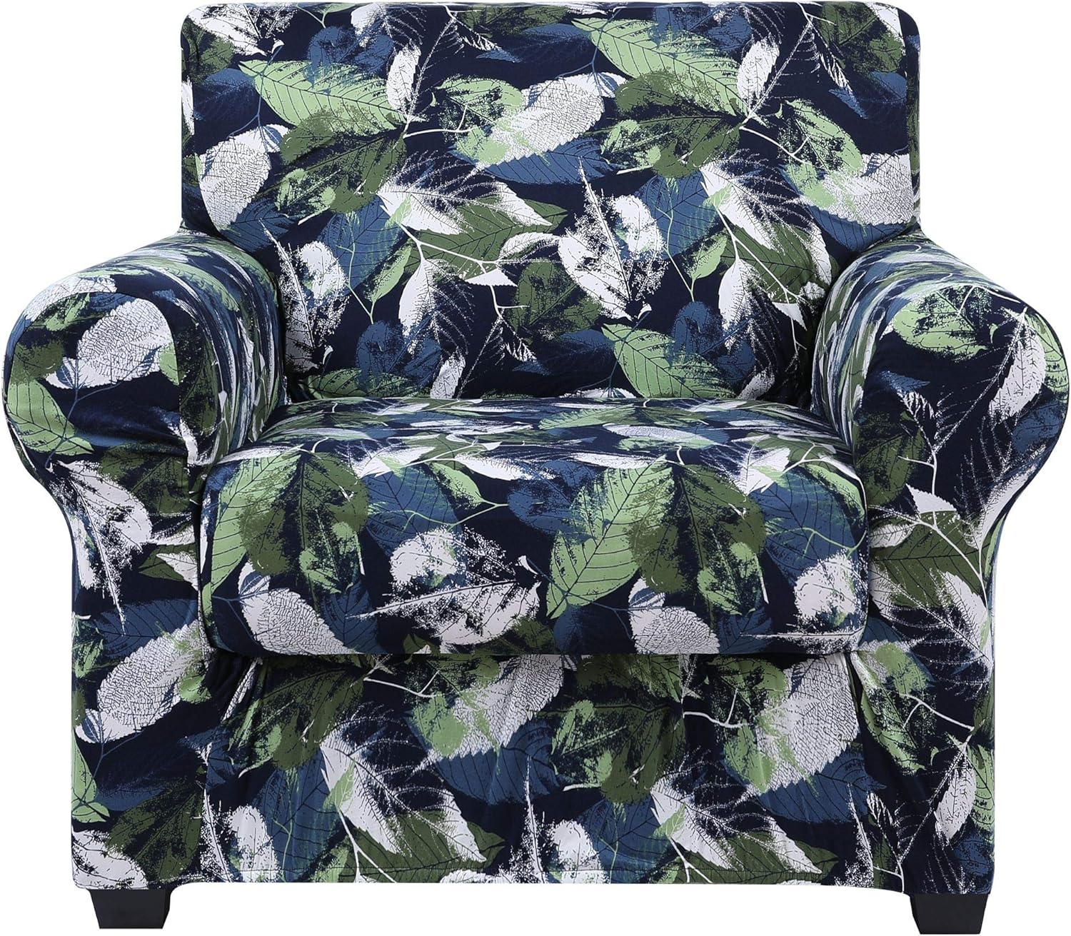 hyha Couch Covers, Chair/Sofa Covers, Floral Pattern, Stretch, Printed, 2 Pieces