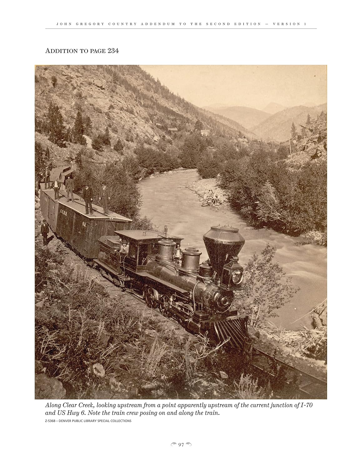 John Gregory Country: Place Names and History of Ralston Buttes Quadrangle, Jefferson County, Colorado. SECOND EDITION
