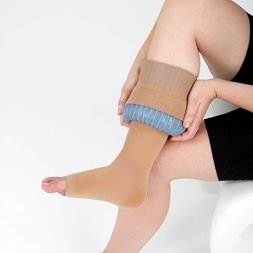 Sigvaris Doff n' Donner - Donning and Doffing Device for Compression Stockings (Doff N' Donner Set (Cone + Jelly))