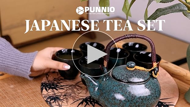 Amazon.com | Japanese Tea Set, Japanese Style Porcelain Tea