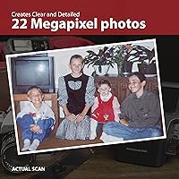 Vista 4 de Magnasonic Escáner de película todo en uno de 24 MP con pantalla grande de 5 pulgadas y HDMI, convierte películas de 1.378 in/126/110/Super 8