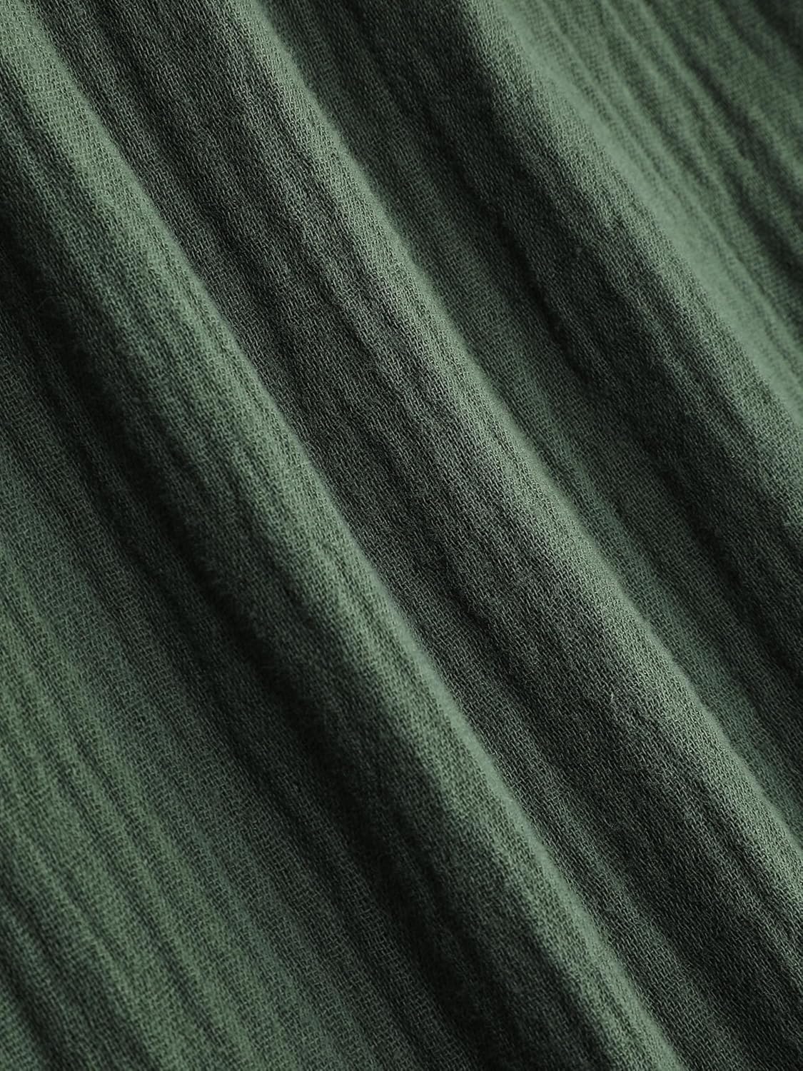 CIDER Women's High Waisted Wide Leg Pants with Pockets Drawstring Palazzo Business Casual Dress Pants Loose Trousers - Image 5