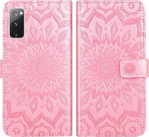 Miniatura 5 de Funda de teléfono para Samsung Galaxy S20 FE Gaxaly S 20 FE 5G UW 6.5 pulgadas con protector de pantalla de vidrio templado, funda delgada con tapa